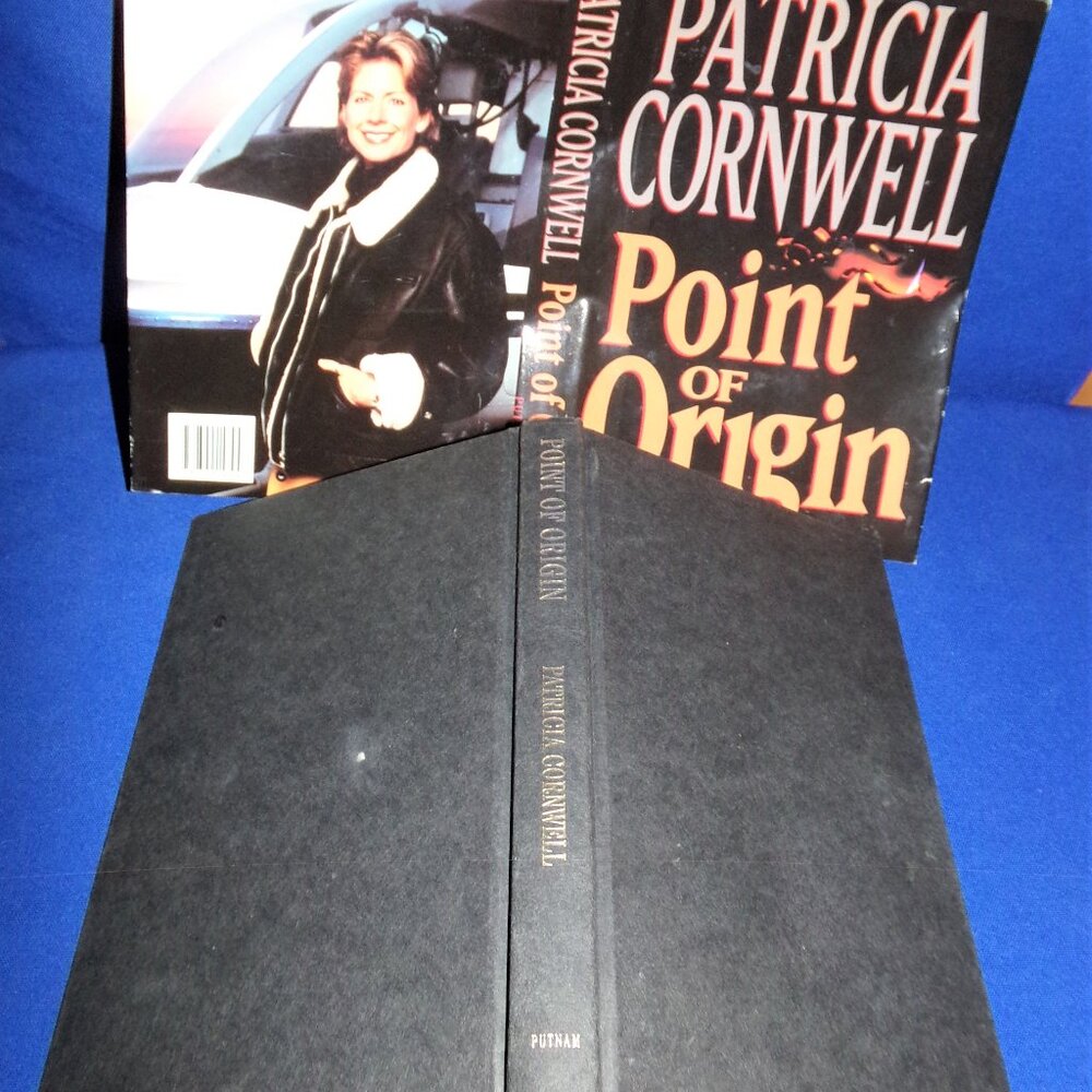 Point of Origin Patricia Cornwell, 1998, Hardcover, Kay Scarpetta Mystery Book